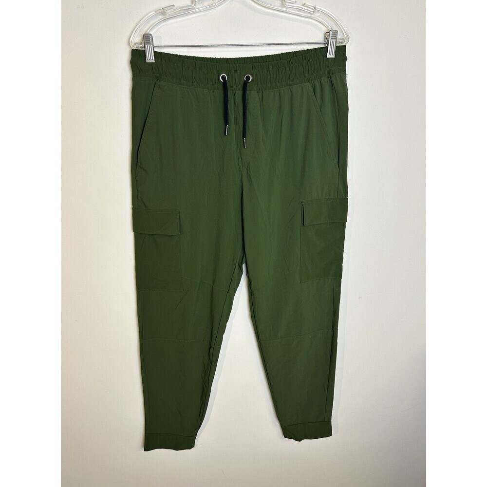 Aeropostale  Men Cargo Pants AE87‎ Drawstring Pull On Size M Military Green